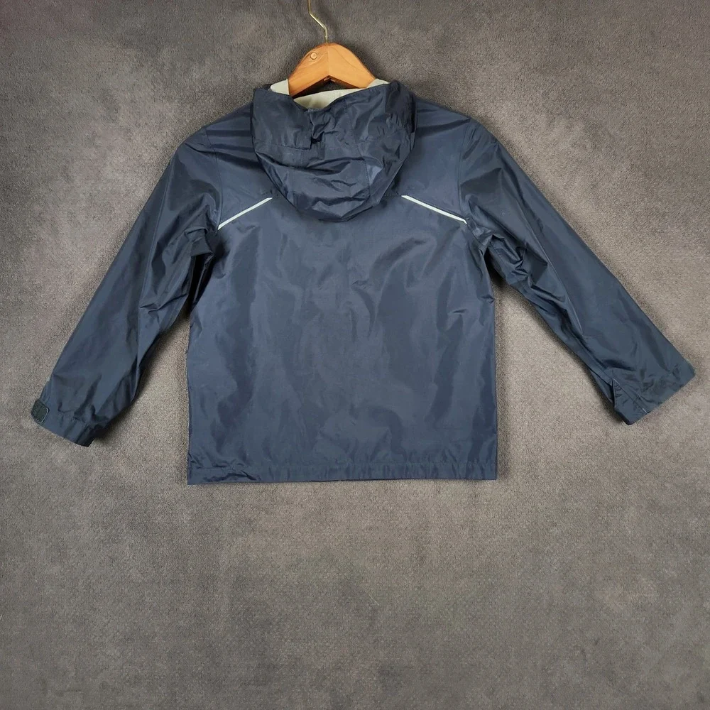 Patagonia Torrentshell Rain Jacket Kids XS 5-6 Navy Blue Waterproof Hooded 64321